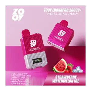 Coils & Replacement Pods wholesale – ZOOY LugVapor 20000 Replacement Pod from Euro Vapes Germany