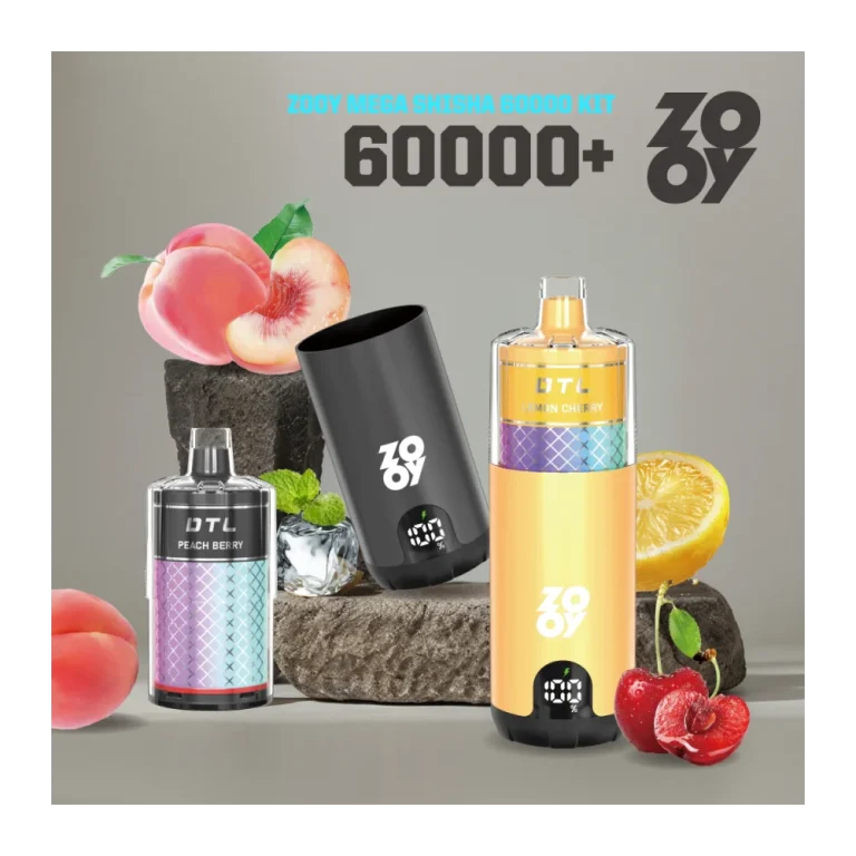 ZOOY Mega Shisha 60000 Kit wholesale – buy in bulk from Euro Vapes Germany