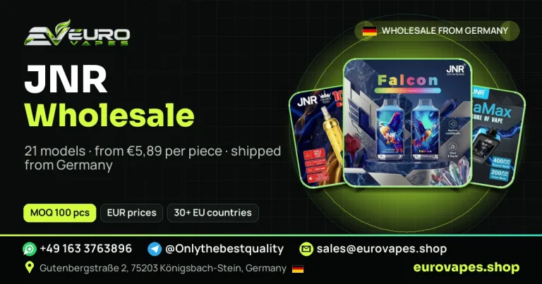 JNR wholesale range – JNR PowerMate 30K Prefilled Pod and similar models